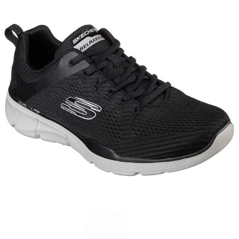 Skechers Mens Equalizer 3.0 Black/Gray UK 12 EUR 47 (52927)